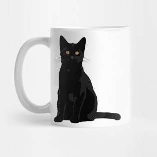 Black Kitty Mug